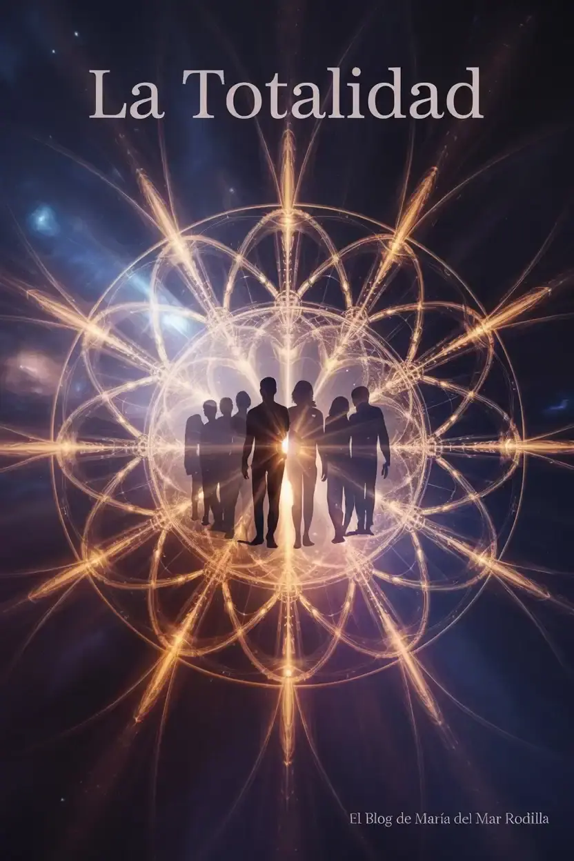 Todos somos Uno en la Totalidad. Perfecto para la reflexión sobre la compasión y la unidad.